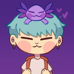 Purple Axolotl
